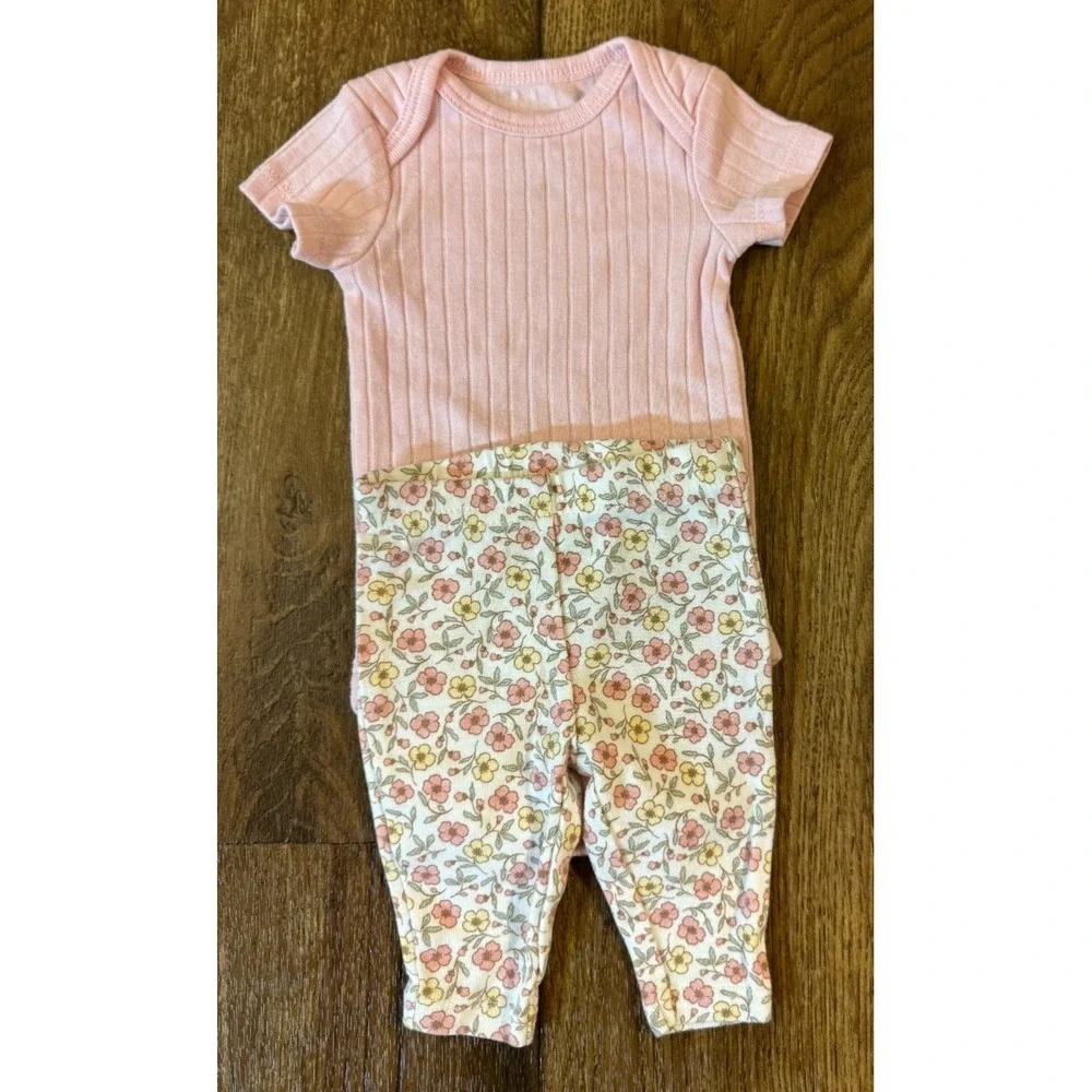 Carters Baby Newborn Girl Bodysuits Pants Outfits Ruffled Bottom Fruit Solid